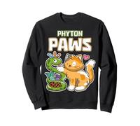 Phyton Paws Développeur de Programmation en Python pour Chat Sweatshirt