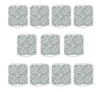 PHYTOP Electrodes Tens pour electrostimulateur 44 Pcs auto collantes et durables, tens électrodes carré pour les unités TENS EMS & Stimulateur musculaire