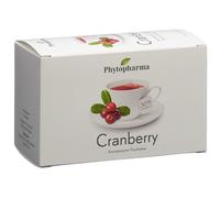 PHYTOPHARMA Thé aux cranberries Sachet(S) Filtre(S) 20 pc(s)