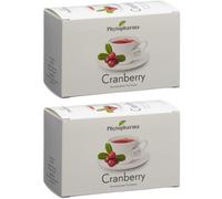 PHYTOPHARMA Thé aux cranberries Sachet(S) Filtre(S) 2x20 pc(s)