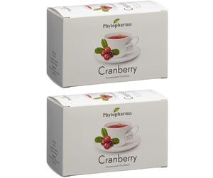 PHYTOPHARMA Thé aux cranberries Sachet(S) Filtre(S) 2x20 pc(s)
