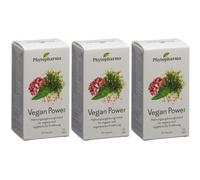 PHYTOPHARMA Vegan Power Capsule(S) 3x90 pc(s)