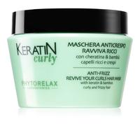 Phytorelax Laboratories Keratin Curly masque pour cheveux bouclés indisciplinés anti-frisottis 250 ml