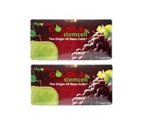 Phytoscience Lot de 2 paquets de collagène anti-âge à double cellules souches Phyto Rides (14 sachets/paquet)