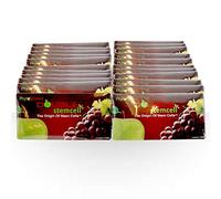 PhytoScience Lot de 20 paquets de 20 cellules souches, pomme, raisin, anti-âge, soin naturel de la peau, stimulant le système immunitaire et antioxydant, réduit les rides et ridules