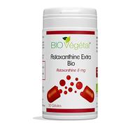 Phytosud Astaxanthine Extra Bio - Extrait de Haematococcus Bio Pluvialis titré à 80mg dont 8mg Astaxanthine - Antioxydant 100% Naturel - 30 gélules - Cure de 1 Mois