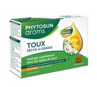 PHYTOSUN AROMS â Pastilles Toux Sèche & Grasse Naturel Action Rapide : Soulage Tous Les Types De 20 Comprimé(S) À Sucer pc(s)