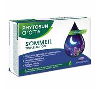 PHYTOSUN AROMS â Sommeil Triple Action Huile Essentielle Relaxation & Endormissement, Réparateur Et Fatigue Réduite (1,2,3) - 30 Comprimés Comprimé(S) pc(s)
