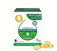 Phytosun Arôms - Capsules Defenses Naturelles (1),(2) aux Huiles Essentielles - 30 Capsules