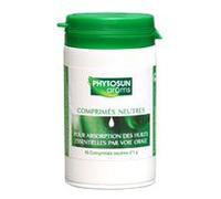 Phytosun Arôms Comprimés Neutres "Absorption Huiles Essentielles" - 45 Comprimés
