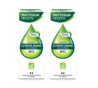 Phytosun Arôms Huile Essentielle Bio Citron Jaune 10ml -10%* avec le code : AP1026 2x10 ml