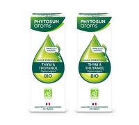 Phytosun Arôms Huile Essentielle Bio Thym à Thuyanol 5ml Goutte(S) Orale(S) 2x5 ml