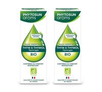 Phytosun Arôms Huile Essentielle Bio Thym à Thymol 10ml Goutte(S) Orale(S) 2x10 ml