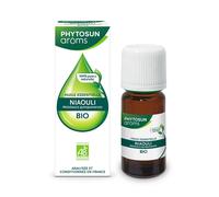 PHYTOSUN AROMS - Huile Essentielle Niaouli Bio HEBBD 100% Pure & Naturelle L'alliée de l'hiver Analysée Conditionnée en France 10 ml