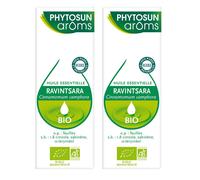 PHYTOSUN arôms - Huile Essentielle Ravintsara BIO 100 % pure et naturelle 5 ml Goutte(S) Orale(S) 2x5