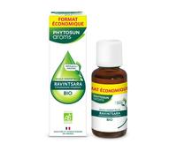 PHYTOSUN AROMS - Huile Essentielle Ravintsara Bio - HEBBD - 100% Pure & Naturelle- Votre alliée pour l'hiver - 100% Bio - Analysée & Conditionnée en France - 30 ml