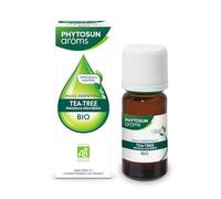 PHYTOSUN AROMS - Huile Essentielle Tea-Tree Bio (Arbre à Thé) - HEBBD - 100% Pure & Naturelle - 100% Bio - Analysée & Conditionnée en France - 10 ml