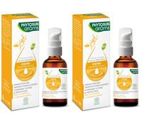 Phytosun Arôms Huile Végétale de Jojoba Bio - 100% Pure et Vierge - Diminution des imperfections cutanées, Hydratant cutané et Protecteur - 50ml (Lot de 2)