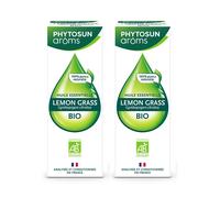 PHYTOSUN aroms HUILES ESSENTIELLES LEMON GRASS BIO -10%* avec le code : AP1026 Goutte(S) Orale(S) 2x10 ml