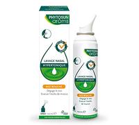 Phytosun arôms Lavage nasal hypertonique aux huiles essentielles Nez bouché Spray 100 ml