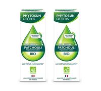 PHYTOSUN arôms Patchouli Bio Huile Essentielle 2x5 ml