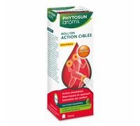 Phytosun Arôms – Roll'On Action Ciblée – Aux huiles essentielles – Effet chauffant – 50 ml