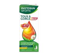 Parapharmacie > Compléments alimentaires > Compléments Alimentaires ORL Phytosuns Arôms Toux et Gorge Max Sirop - ORL - Pharmacie en ligne LaSante.net 120 ml
