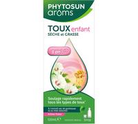 Phytosun Arôms Sirop Toux Sèche Et Grasse Enfant Soulage Tous Les Types De Toux Arôme Fraise 120ml