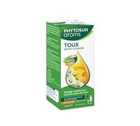 PHYTOSUN AROMS - Sirop Toux Sèche et Grasse Goût Orange, Soulagement Efficace pour Adultes et Enfants (120mL) - Le Lot De 3