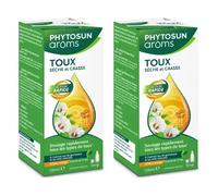 Phytosun Aroms Sirop Toux Sèche et Grasse - Soulage rapidement tous les types de toux Pour La 2x120 ml