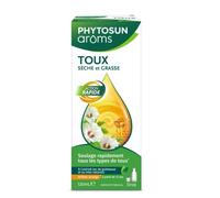 Phytosun Arôms - Sirop toux sèche et grasse - Naturel, action rapide - 120 ml