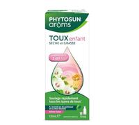 PHYTOSUN AROMS - Soulagement Doux de la Toux Sèche et Grasse, Arômes Naturels dès 1 An (Sirop 120mL) - lot de 3 - Vendu par Lot