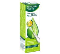 Phytosun Aroms Spray Nasal Allergie - aux Huiles Essentielles Rhume Des Foins, Acariens et Poils D'animaux 20 ml