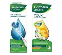 PhytoSun Arôms Spray Nasal + Sirop Toux sèche et grasses -10%* avec le code : AP1026 Set(S) 1 pc(s)