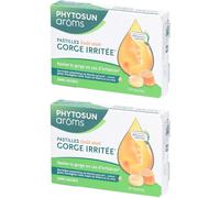 Phytosun PASTILLES GORGE IRRITEE SANS SUCRES Pastille(S) À Sucer 2x60 g