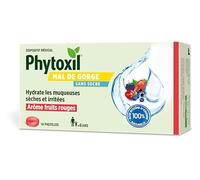 Parapharmacie > Compléments alimentaires > Compléments Alimentaires Vitalité et Défenses immunitaires > Compléments Alimentaires Pour Défenses Immunitaires Phytoxil Gorge Irritée Fruits Rouges Pastill