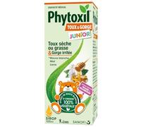 PHYTOXIL - Sirop Junior Apaisant Toux Sèche et Grasse, Miel, Lierre & Mauve (100 mL) - Le Lot De 2