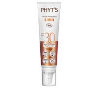 Phyt's - Fluide Protecteur Solaire Spf30 Haute Protection Solaire Visage Et Corps 100 Ml
