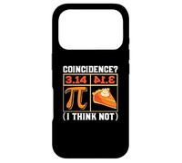 Pi 3.14 Pie Coïncidence, Je Pense Que Non, Happy Pi Day Math Coque pour iPhone 17 Pro
