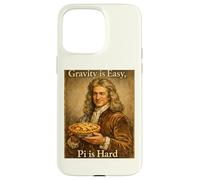 Pi Day Gravity is Easy Pi is Hard Funny Newton Science Pun Coque pour iPhone 15 Pro Max