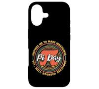 Pi Day Inspires Me to Take Well Round Decisions Math Day Coque pour iPhone 17