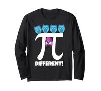Pi Different Chouette Mignonne Hibou Différent Maths Pi Day Manche Longue