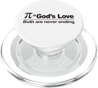 Pi égale l'amour de Dieu PopSockets PopGrip pour MagSafe
