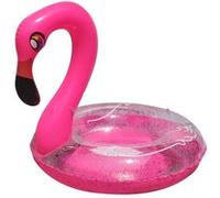 PI-FUN Bouee gonflable geante scintillante - flamand rose rose G
