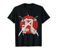 Pi Japanese Samurai Sword Pi Day T-Shirt