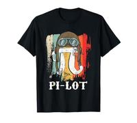 Pi-lot Pi Pun Pi Day Math Geek Pilot Lover T-Shirt
