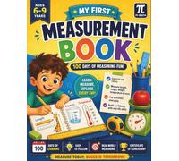 PI MATH - My First Measurement Book: Learn to Measure with Rulers and Lines - Measuring Workbook - Grades 1-2 (With Answer Key)