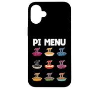 Pi Menu Pi Symbole Pie Menu Pi Saveurs Tarte Saveur Math Pi Jour Coque pour iPhone 16 Plus