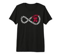 Pi Number Infinity 3.1415 Pi Day Mathématiques Math Teacher T-Shirt Haut de Gamme
