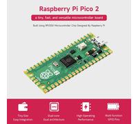 Pi-Pico-2-M, Tiny Fast Microcontroller Board with Flexible Digital Interfaces RP2350 Chip Dual-Core & Dual-Architecture Design 4MB Flash Memory Support C/C++/MicroPython